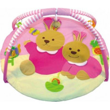 Коврик развивающий детский (зайки розовые) ТК/3163С 