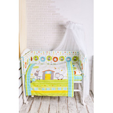 Комплект белья в кроватку Топотушки "Ферма"  6 предметов
