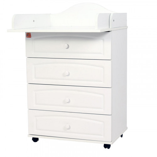 Комод Топотушки Ричард 600/4 МДФ  (венге-слоновая кость, белый,слоновая кость, венге) 