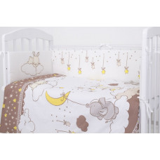Комплект в кроватку Топотушки "Звездная ночь"  (6 предметов)