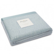 Плед-покрывало ПЕРИНА "Волна голубая"