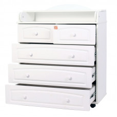 Комод Топотушки Ричард МДФ 800/5 (белый, венге,слоновая кость,венге/слоновая кость)