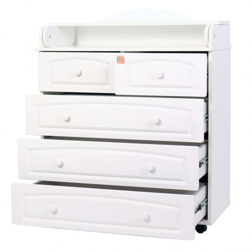 Комод Топотушки Ричард МДФ 800/5 (белый, венге,слоновая кость,венге/слоновая кость)