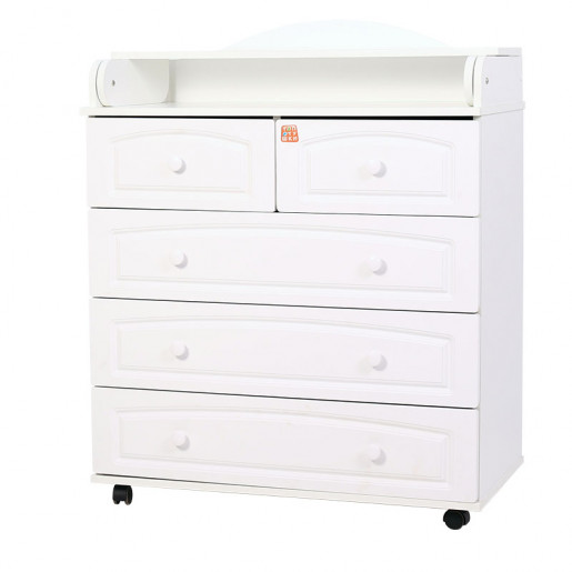 Комод Топотушки Ричард МДФ 800/5 (белый, венге,слоновая кость,венге/слоновая кость)