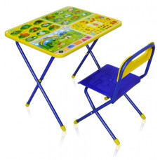 Комплект КП "Хочу все знать" (стол+стул пласт.)