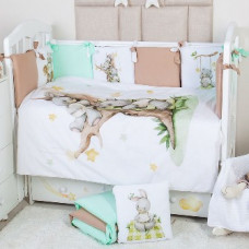 Комплект постельного белья Топотушки "Веселая прогулка"  (6 предметов)