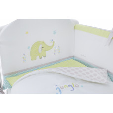 Комплект постельного белья Перина  "ДЖУНГЛИ", 6 предметов