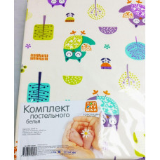 Комплект постельного белья Топотушки "Совушки" 3 предмета