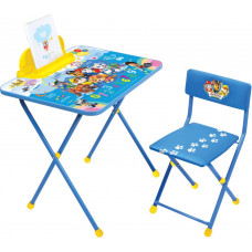 Комплект Щ1 "Щенячий патруль" (стол+стул мягк. моющийся+пенал)  