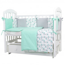 Комплект постельного белья Топотушки  "Зайчики" (6 предметов)