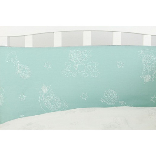 Комплект белья в кроватку Топотушки "Ангелочки"  6 предметов