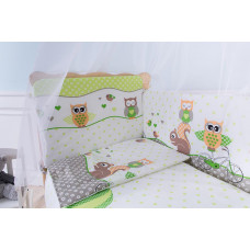 Бампер-защита для детской кроватки "Баю-Бай"