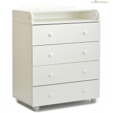 Комод СКВ 700061, 65,69, 68-9 (4 ящика, белый,береза,бежевый,венге-бежевый)