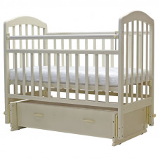 Кровать детская  "ЛИРА"-7 универсальный  маятник с ящиком  (белый,венге,слон.кость,венге-слон.кость)