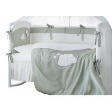 Комплект постельного белья Перина "Бамбино", 4 предмета (капучино, олива)