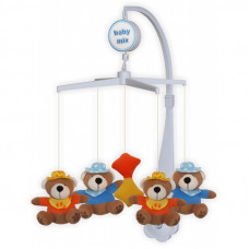 Каруселька с плюшевыми игрушками, арт. 304 (4 друга) 