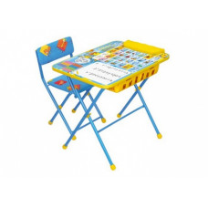 Комплект КУ2 П "Первоклашка" (стол+пенал+стул мягк, большой пенал)